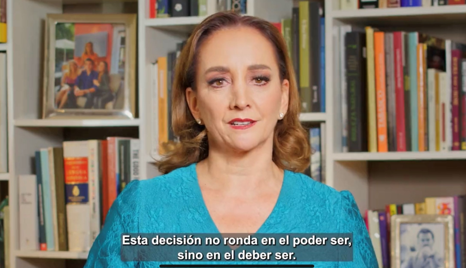 Se baja otro aspirante de Oposición: Claudia Ruiz Massieu no participará en proceso que violaría ley
