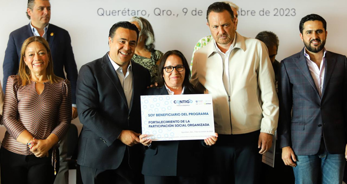 Gobierno Del Estado Y Municipio De Querétaro, Unidos En Apoyo De Organizaciones De La Sociedad Civil