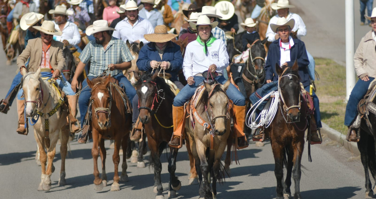 Cabalgata Guadalupana A La Feria, Una Muestra De Fé Y Tradiciones
