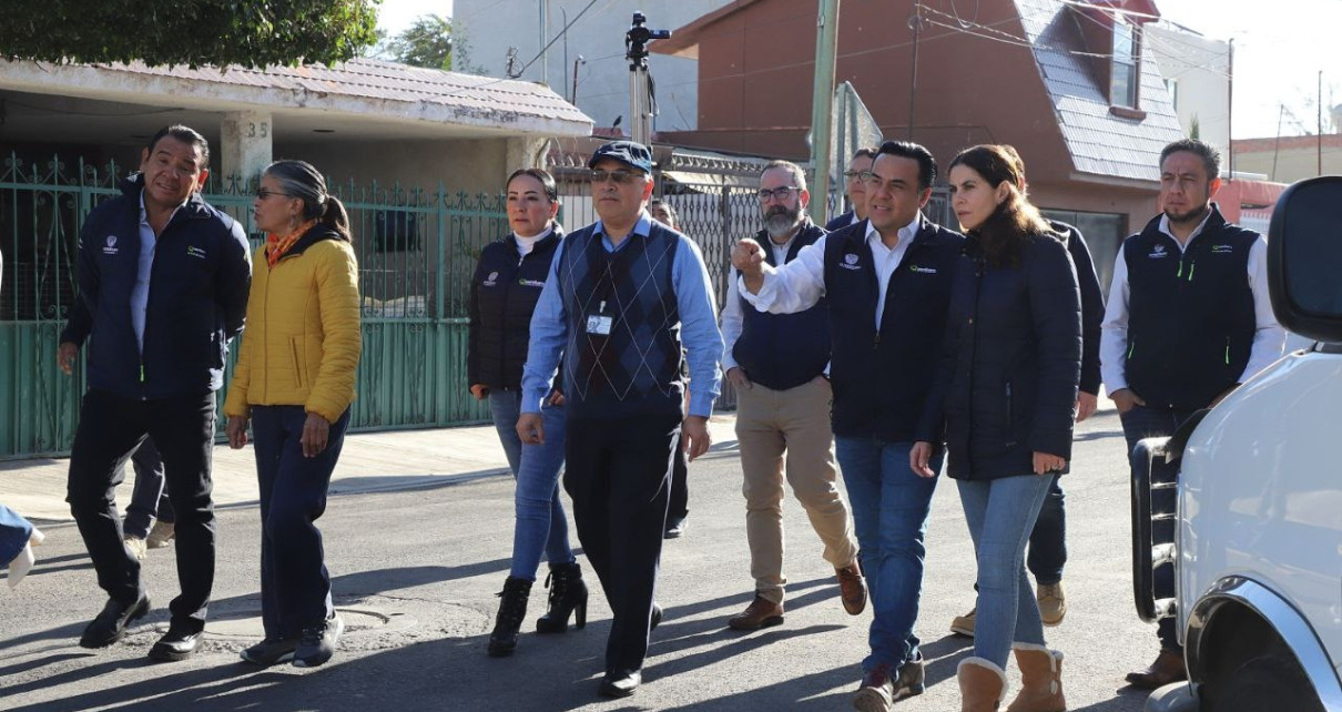 Supervisa Luis Nava Acciones De Mejora En La Colonia Las Plazas