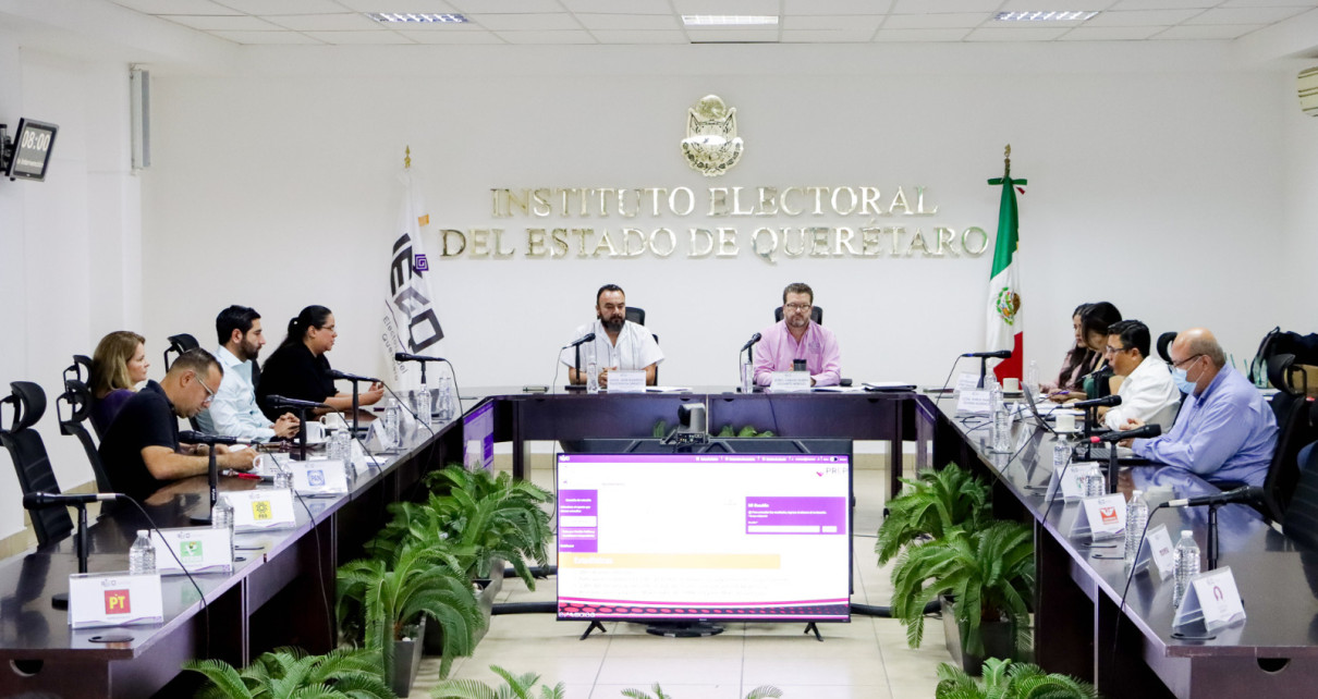 Concluyen Con Éxito Trabajos De La Comisión Transitoria Del PREP Del IEEQ