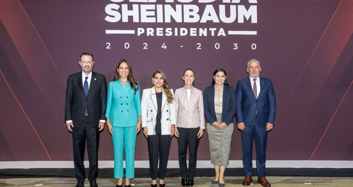 Presenta Mauricio Kuri Proyectos A La Presidenta Electa De México