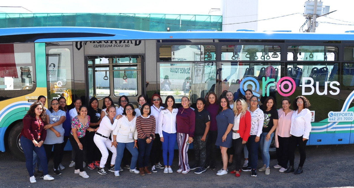 Continúan Sumando Mujeres A Capacitación Para Operadoras De Transporte Público