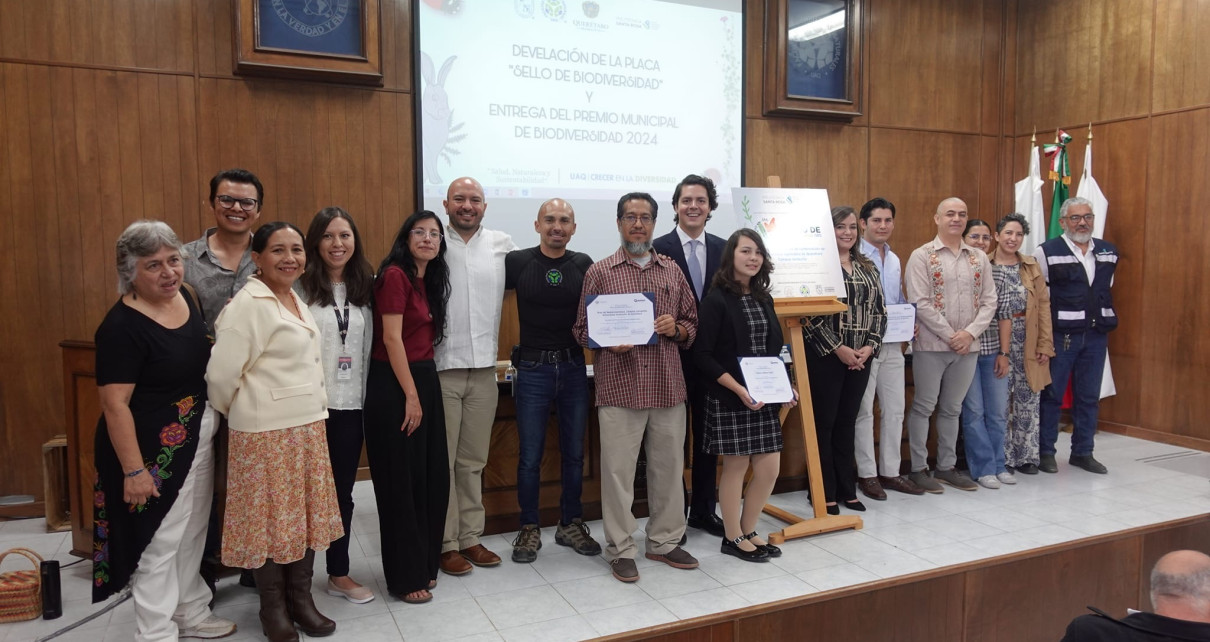 Entrega Politécnica De Santa Rosa Sello De Biodiversidad A La UAQ